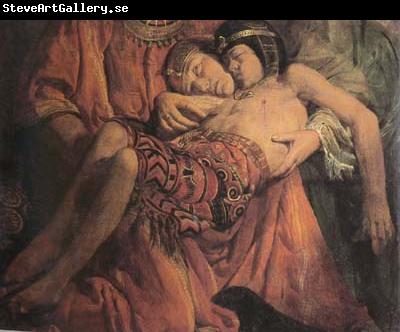 Alma-Tadema, Sir Lawrence The Sad Father (mk23)